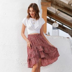 Asimétrica falda de la colmena de Bohemia